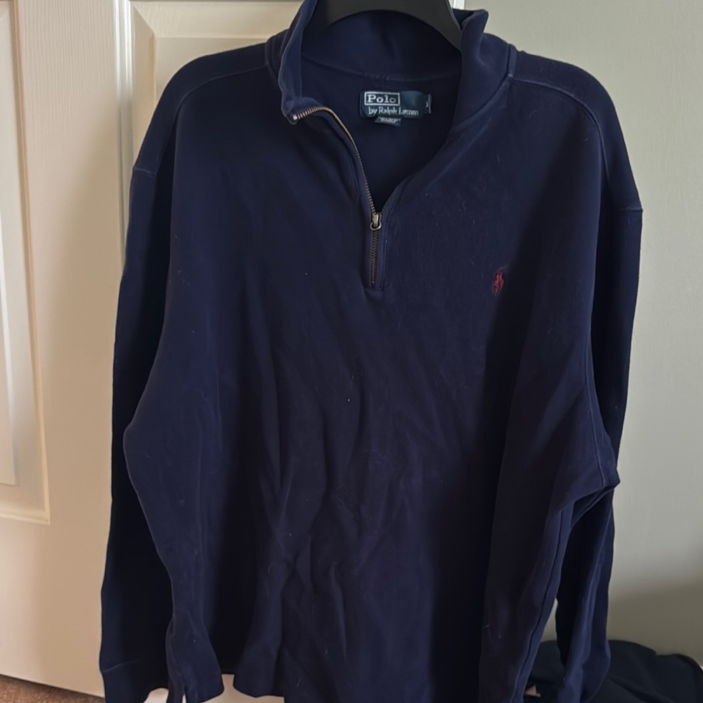 Polo by Ralph Lauren Navy Blue Men's Sweater
